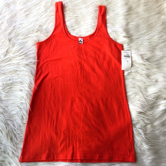 Nordstrom Brass Plum Tank Top - Orange Size XL NWT - Picture 2 of 7
